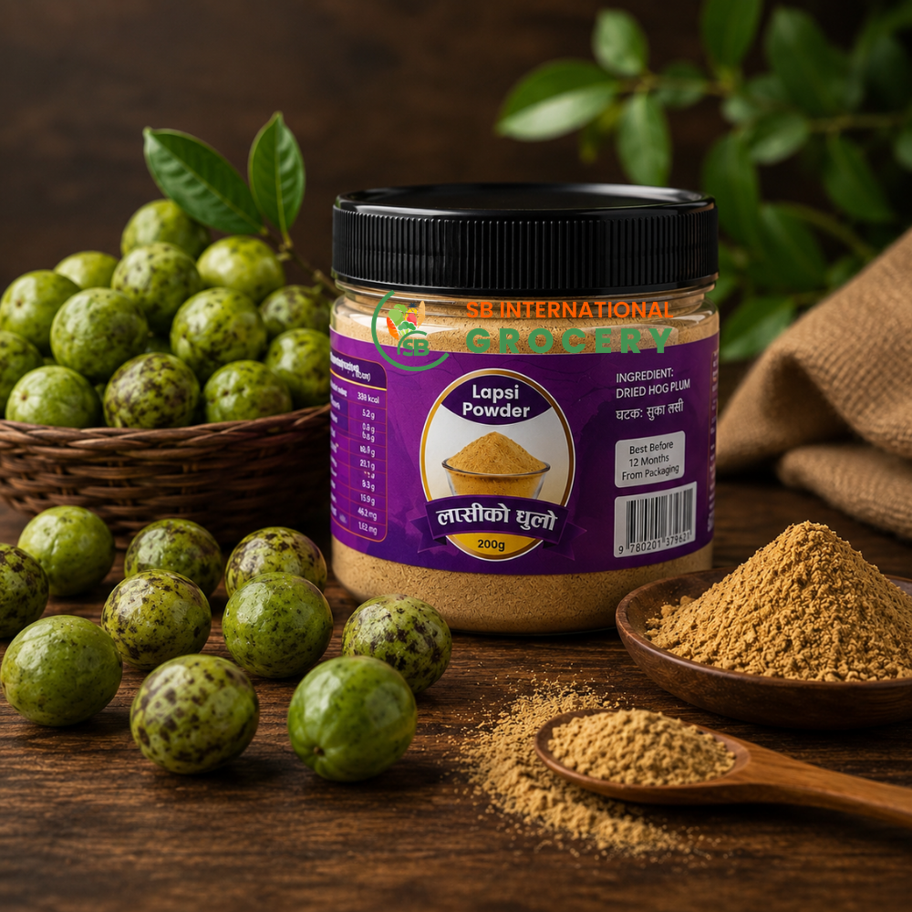 Lapsi Powder 200g authentic Nepali Himalayan fruit powder from SB International Grocery USA